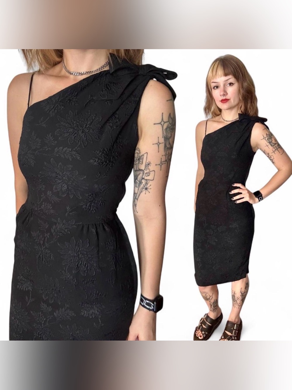 Vintage Brocade Dress by Mardi Gras